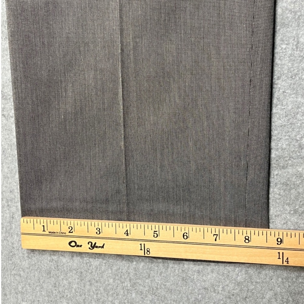 Lauren Ralph Lauren Mens Grey Flat Front Dress Pants 38W x 32L NVELPCFY0450 NEW - Picture 8 of 10